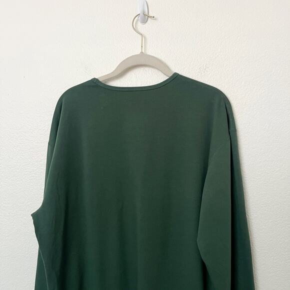 [BYLT] Green Drop Cut L/S Long Sleeve Signature Crew Neck T-Shirt Men's Size XL - Picture 5 of 11